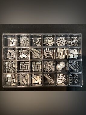 Lego Silver Assorted Technic & Small Parts Kit